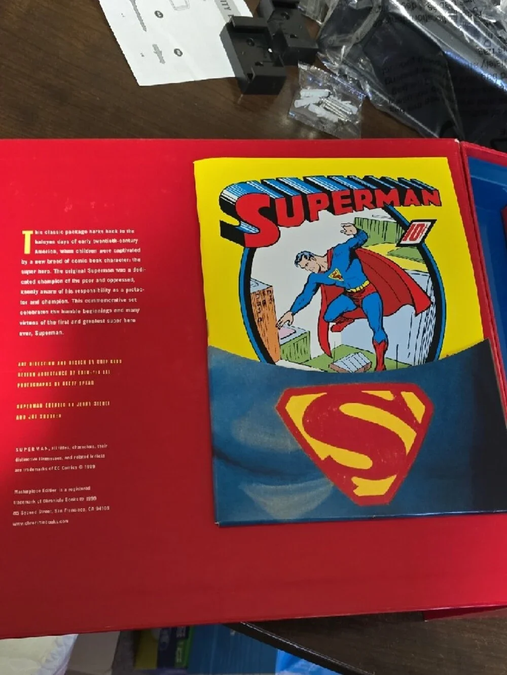 Vintage 1999 Edition Superman Masterpiece Box,(NWT)